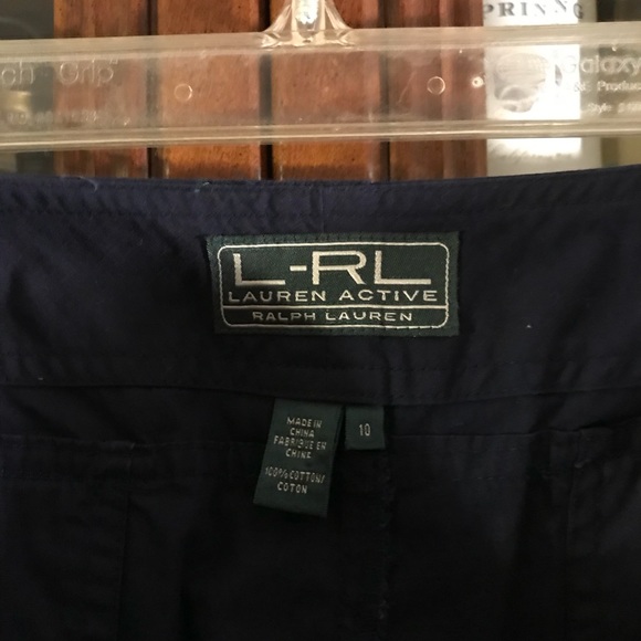 NWOT Ralph Lauren Lauren Active Cropped pants. - Picture 6 of 8